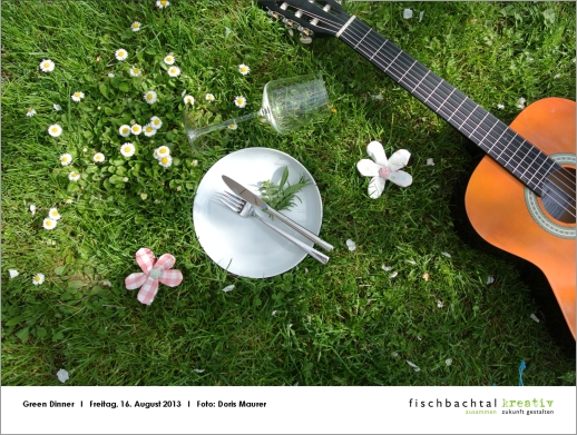 Gut essen und trinken: Green Dinner im August bei Fischbachtal kreativ Gut essen und trinken: Green Dinner im August bei Fischbachtal kreativ