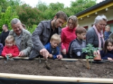 Workshop bei Fischbachtal kreativ - Ein Hochbeet bauen