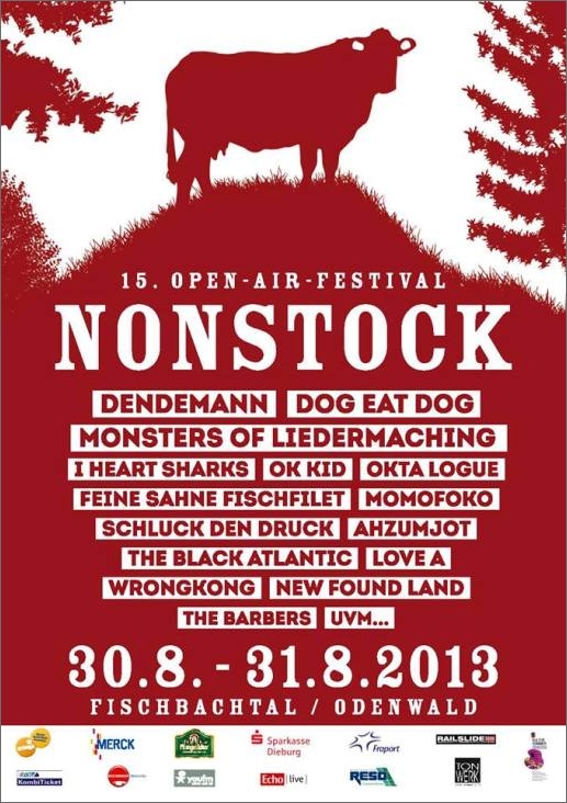 Plakat zum Nonstock-Festival 2013 Plakat zum Nonstock-Festival 2013