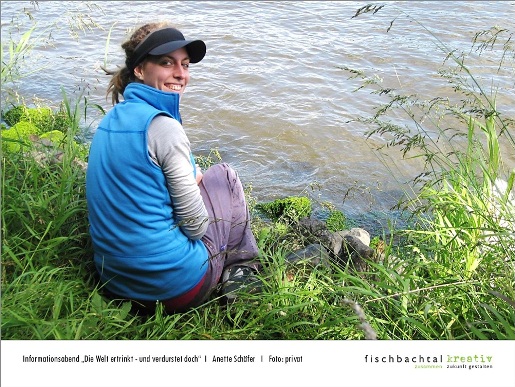 Anette Schäfer bei Fischbachtal kreativ (Foto privat) Anette Schäfer bei Fischbachtal kreativ (Foto privat)